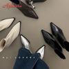 Fashion Aphixta Black Back Zipper Sexy Women Ankle Boots Spike Heel Pointed Toe Lady Footwear Shoes Women zapatos mujer 2025 tendencia