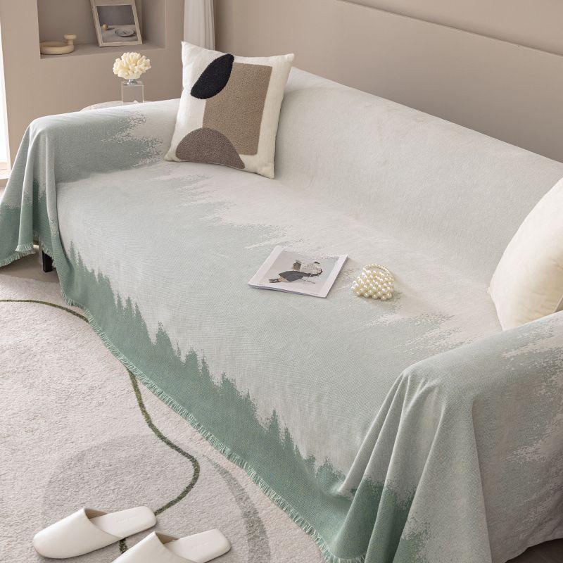 

Новый минималистичный тканевый чехол для дивана Four Seasons, универсальный многофункциональный противоскользящий чехол для дивана, антигрязное и кошачье царапающееся полотенце для дивана 180*130cm