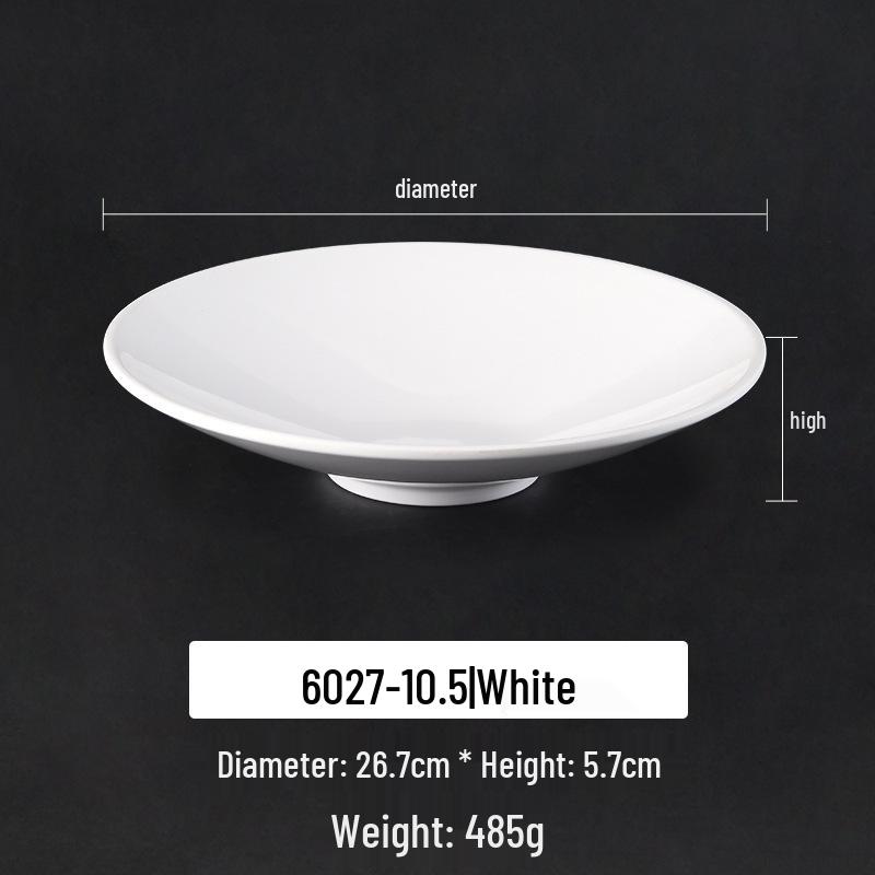 Melamine Artistic Noodle Mixing Bowl - Creative Conical Hat Design for Restaurants and Hotels