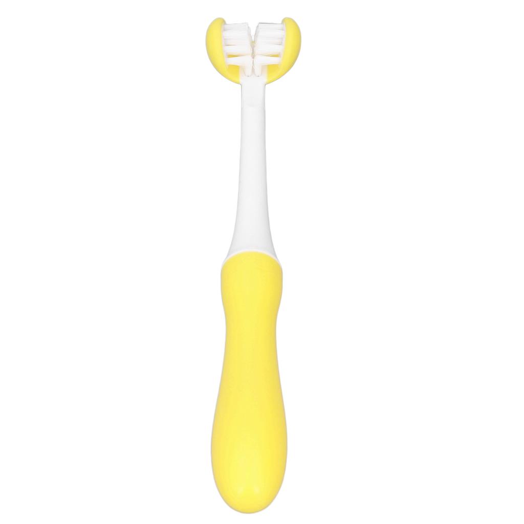 3 Sided Toothbrush 58 Degree Inclination Soft Matte Handle Comfortable Convenient Practical