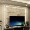 10pcs 3D Mirror Diagonal Lace Wall Stickers Acrylic Porch Wardrobe Border Decoration Wall Decals Self-adhesive DIY Art Mural