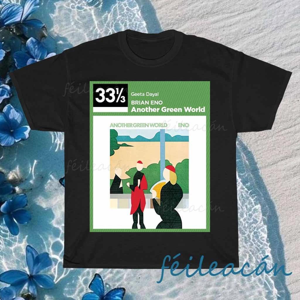 New BRIAN ENO Another Green World Logo American T-Shirt Funny Size S to 5XL S