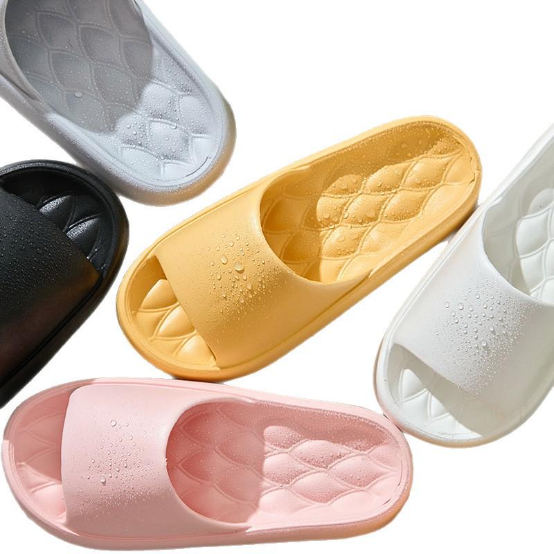 Stepping Comfort: Unisex Non-Slip Summer Shower Slippers for Home
