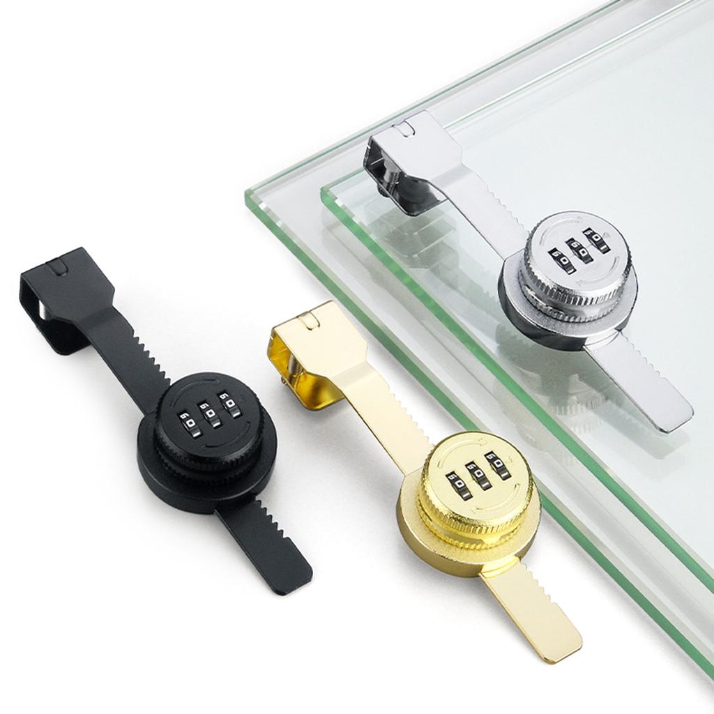 Mechanical Password Lock Heavy Duty Anti-theft Security Door Lock Thicken Keyless Latches for Door Window Cabinet