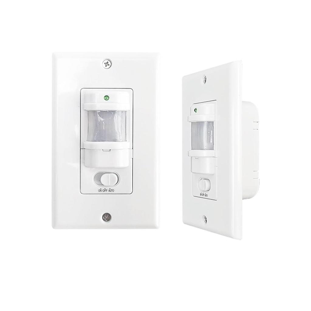 1pcs AC110V 220V PIR Sensor Motion Sensor Switch Light Rocker Switch Human Body Auto On/Off(220V)