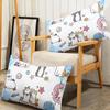 Cartoon Cat Duvet Cover Set Full Size Cute Cat Bedding Sets For Kids Girls Blue Watercolor Cat Comforter Covers Set All Season