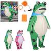 Funny Frog Costume Party Costume Cartoon Character Cosplay Costume Inflatable Costume Frog Suit