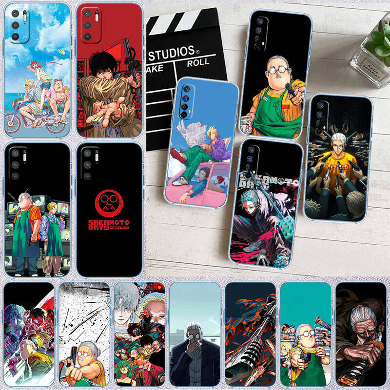 MH136 Sakamoto days Phone Case for Motorola Edge 20 30 S30 40 50 Fusion Lite Plus Pro Neo Ultra One Power Action Macro Hyper Vision Zoom