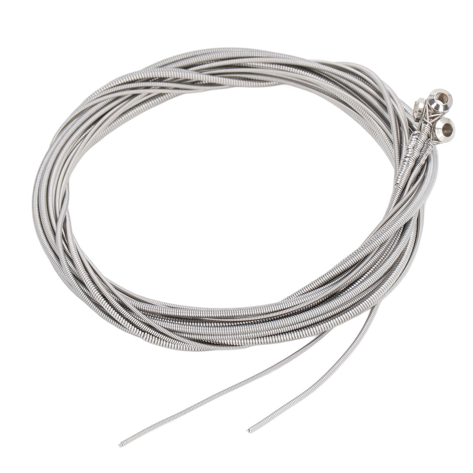 

4 шт. гитарные струны с шариковым наконечником стальные басовые струны инструмент аксессуар для замены