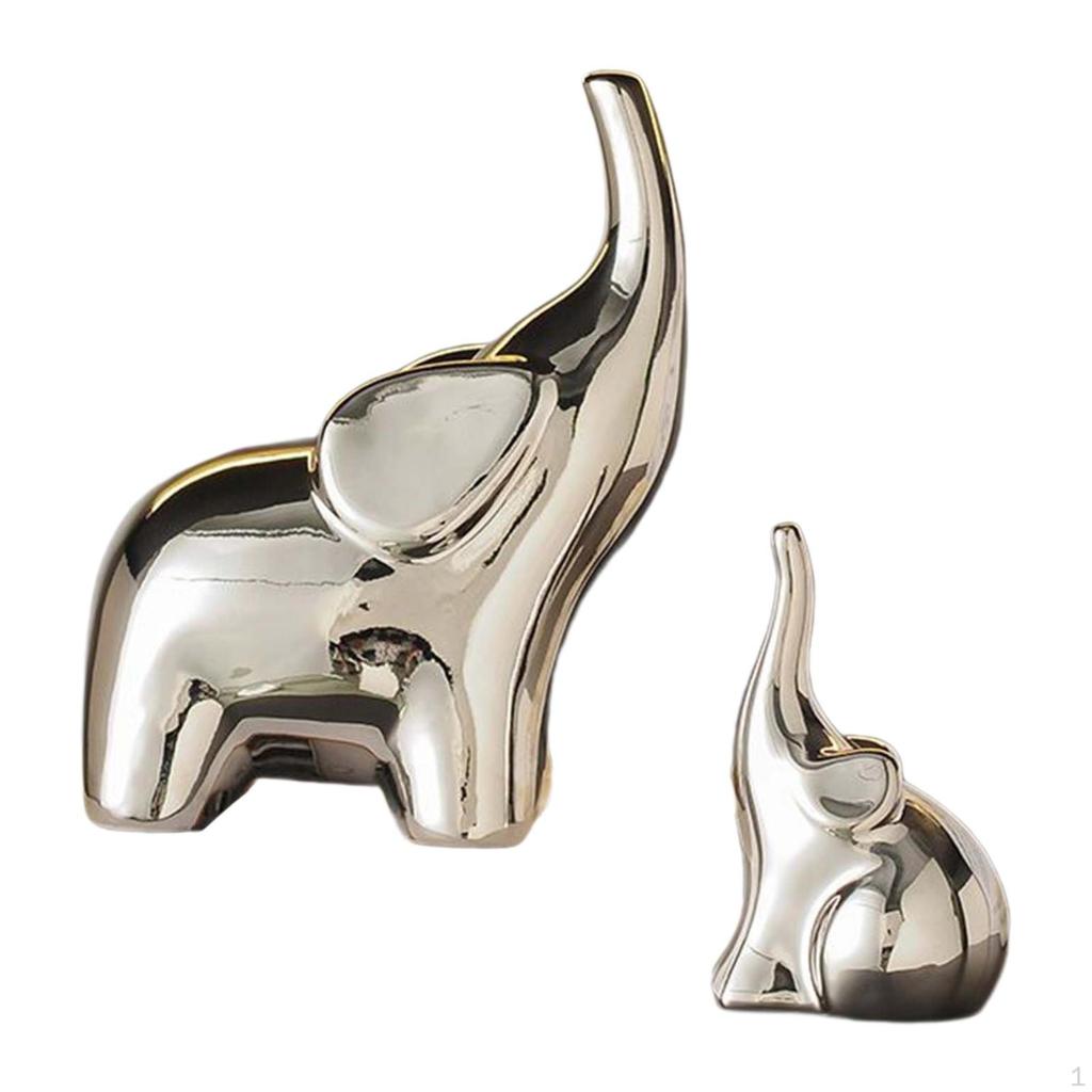 Figurki słoni dla szykownej stylizacji domu