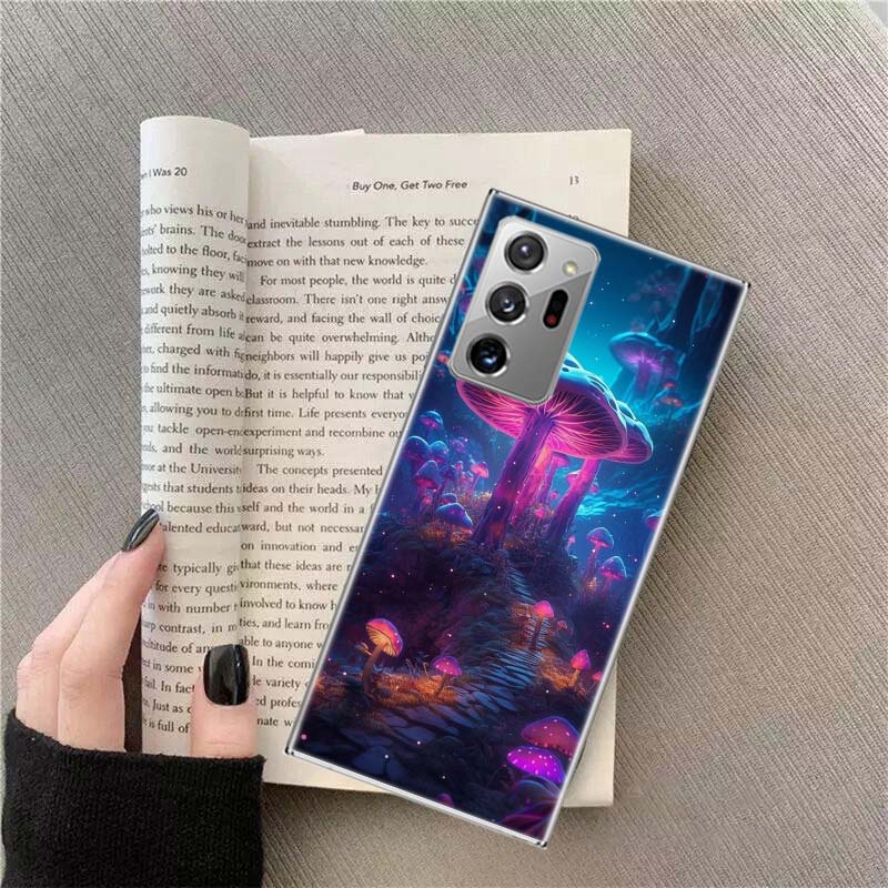 

Dream Forest Landscape Mushroom House Phone Case for Samsung A17 A37 A57 A54 A14 A24 A34 A07 A04S A02S A12 A22 A32 A52S A16 A26 Samsung A04S