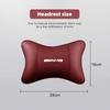 Car Leather Seat Headrest Neck Pillow Head Cushioning Tire Valve Cap For Mercedes Benz AMG GLE GLS CLA CLE GLC CLS GLA W223 W213 AIJ5