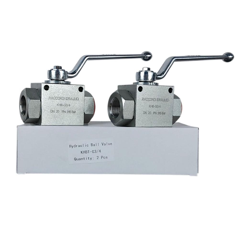Zawór Kulowy Dwudrożny Bkh Bsp Dn20 3/4" 500Bar
