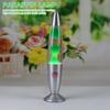 Volcano Lava Jellyfish LED Night Light UK Plug Bedroom Bedside Lamp Aluminum Alloy Base Flask Wax Lamp Bedroom Living Room Decor