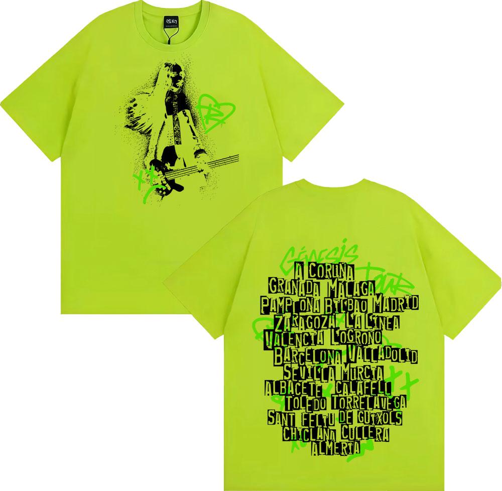 

Певица Руслана Альбом Альбом 2025 Графическая футболка Мужская Женская Одежда Мода Эстетичные футболки Хип-хоп Поп-музыка Повседневная футболка 4XL