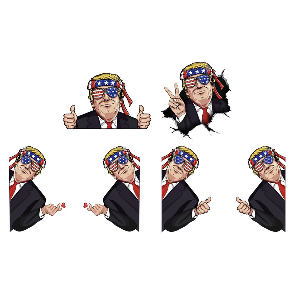 

Cartoon Character 2024 Car Stickers Waterproof Auto Rear Window Body Funny Vinyl Decals Car Styling Decoration