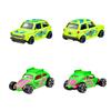 Hot Wheels Neon Speeders, sortiert, 10 Stück, BOX-Verkauf, Fahrzeugspielzeug, Mini-Auto, ab 3 Jahren, mehrfarbig, 986D-HLH72