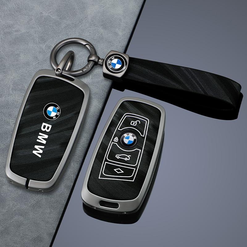 ORWI7 Car Key Case Cover Shell For BMW 1 3 5 7 Series X1 X3 X4 X5 F10 F15 F16 F20 F30 F18 F25 M3 M4 E34 Protector Keychain Accessories