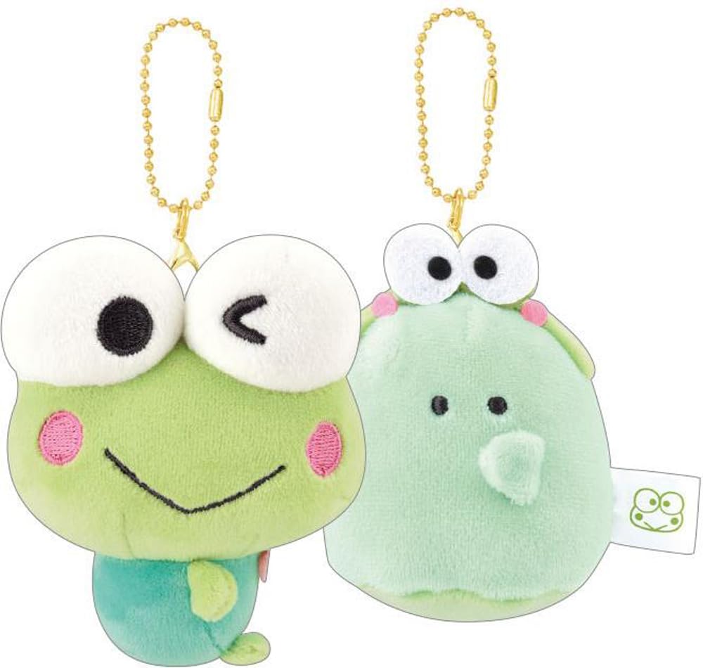 Crux Sanrio Obakenu Nico Nui Keychain Kero Kero Keroppi 126332