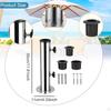 Base Bracket for Patio Umbrella Setup In Outdoor Areas