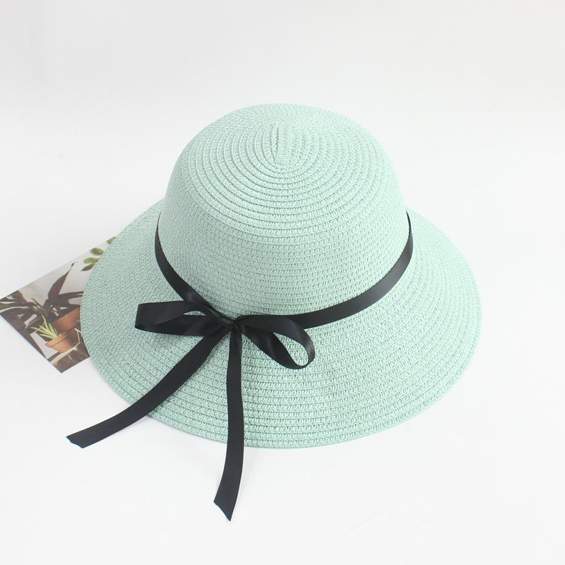 Summer Straw Big Foldable Beach Sun Straw Floppy Sun Block UV Protection Hat Ladies Outdoor Travel Hat