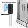 Stainless Steel Italian Espresso Wdt Tool With Magnet, 8-Needle Powder Dispersion Stirrer, Filter Cup, Coffee Pot Accessories