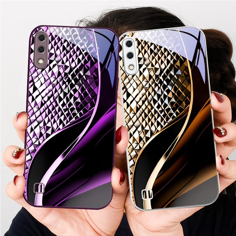 Abstract Geometry Art For Samsung A01 A02 03 Core 04 05 06 10 12 13 14 5G 15 16 M02 12 Note 8 9 10 20 Glass Ultra Phone Case