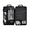Ensemble d'outils matériels, jeu de tournevis combinés, 115-en-1 pour le démontage et la maintenance d'horloges, d'ordinateurs et de téléphones portables