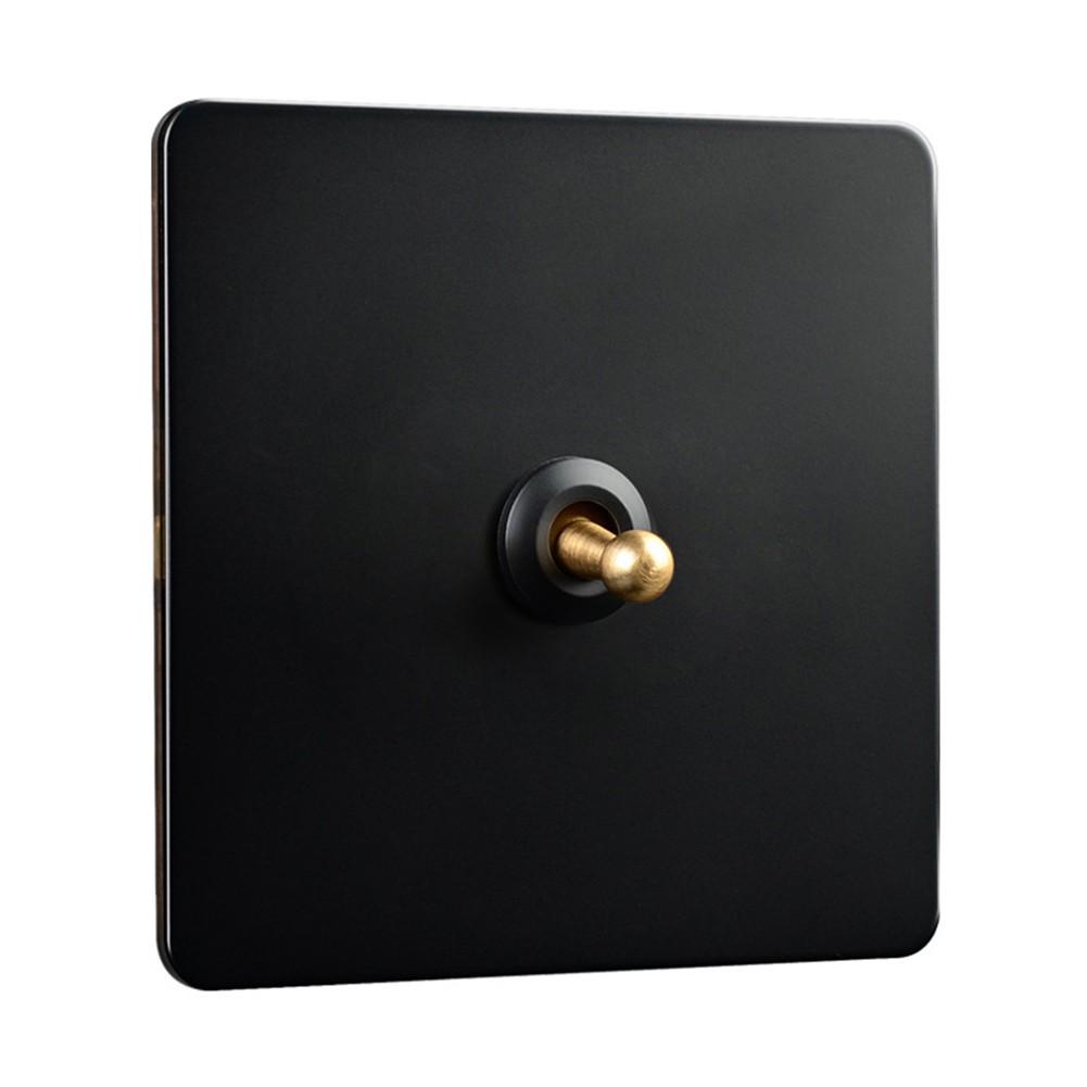 

Indoor Lighting Control 86 Type Stainless Steel Wall Switch 1 Gang