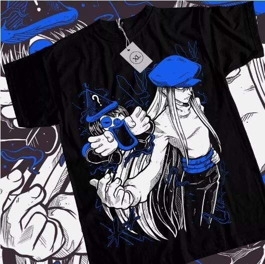 X Kite TShirt Anime Unisexga HxH Black TShirtAll Size S