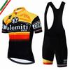 Mens Cycling Jersey Set Short Sleeve Breathable Quick-Dry Bike Riding Outfit Sportswear