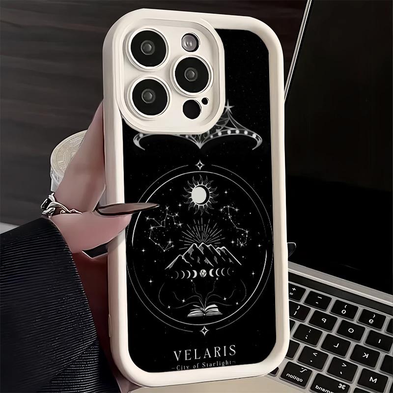 Phone Case for iPhone 17 Air 16E 15 16 Pro Max A Court of Mist Fury VELARIS City Cover 14 Plus 13 12 Mini Soft Shell Silicone Fu