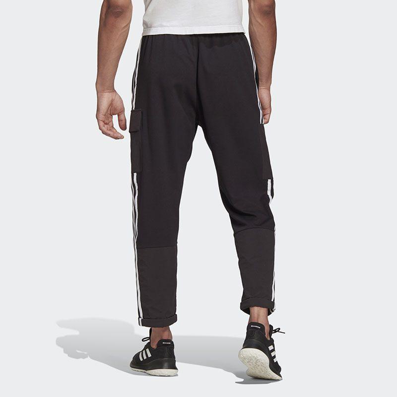 Adidas Casual Pants Men's Black Moderate Straight Fit Pants GL9635