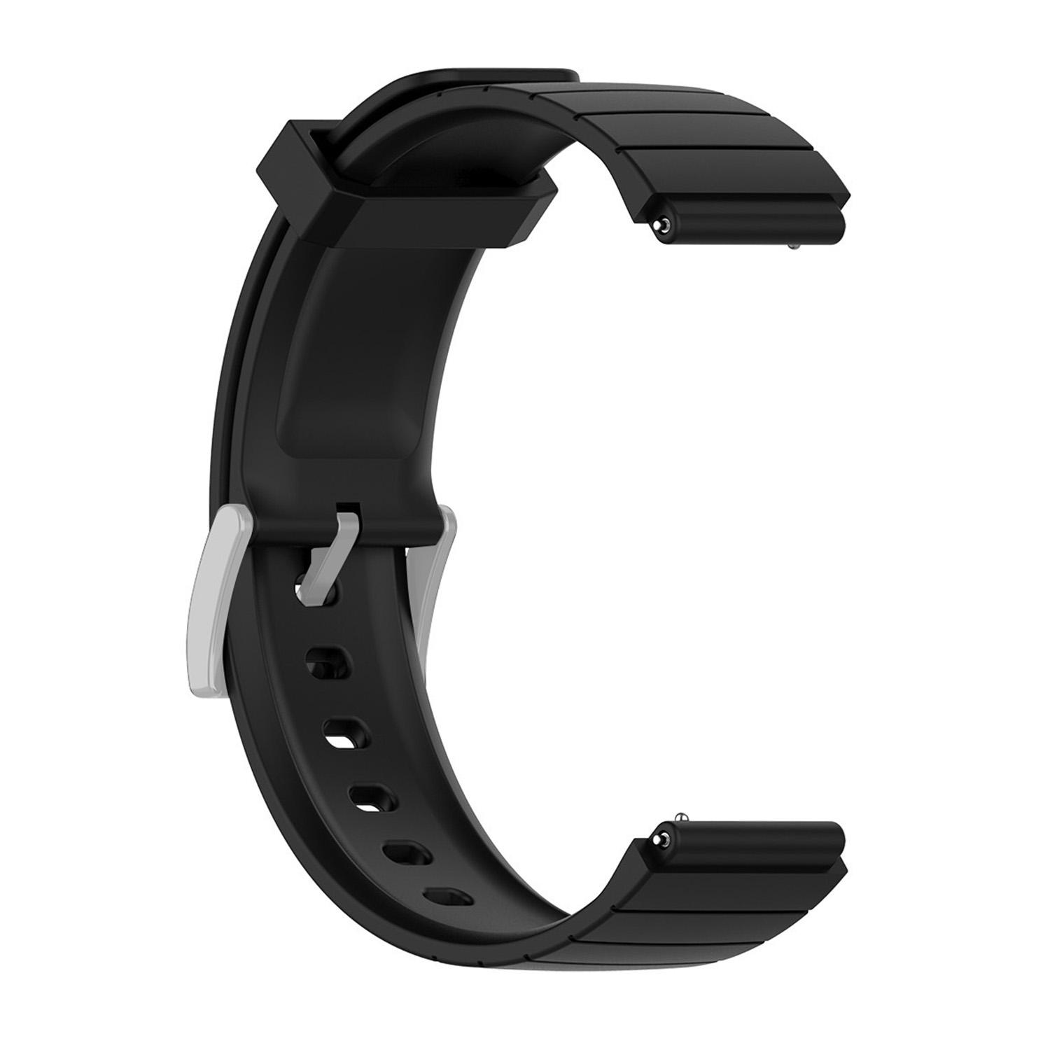 

Для Mibro Watch GS Силіконовий ремінець для годинника Регульований зап ястний ремінець Заміна Midnight Blue