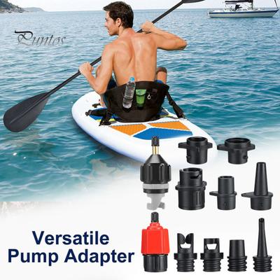 Nafukovací SUP Adaptérový Kit Pumpa Adaptér Ventilu pre Paddleboard Konvertor Ventilu pre Vzduchový Kompresor Sada Trysiek pre Nafukovací Čln Posteľ Surfovacia Doska