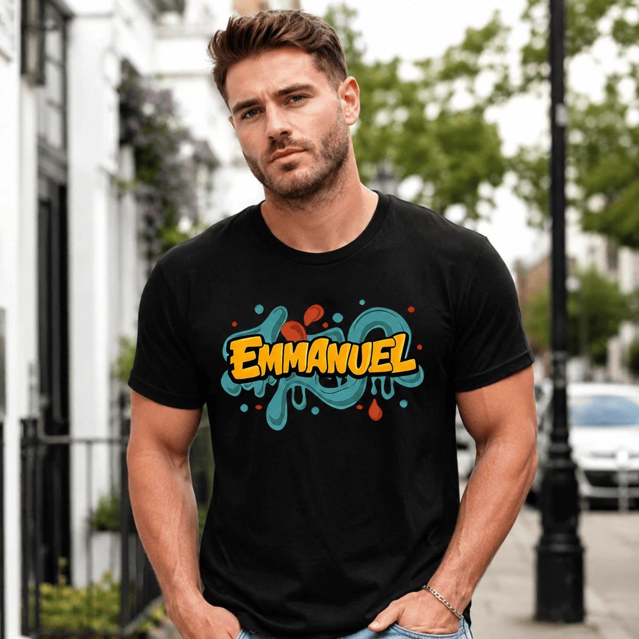 Letter Graphic T-Shirt Casual Streetwear Sport Summer Printed Tee XXL