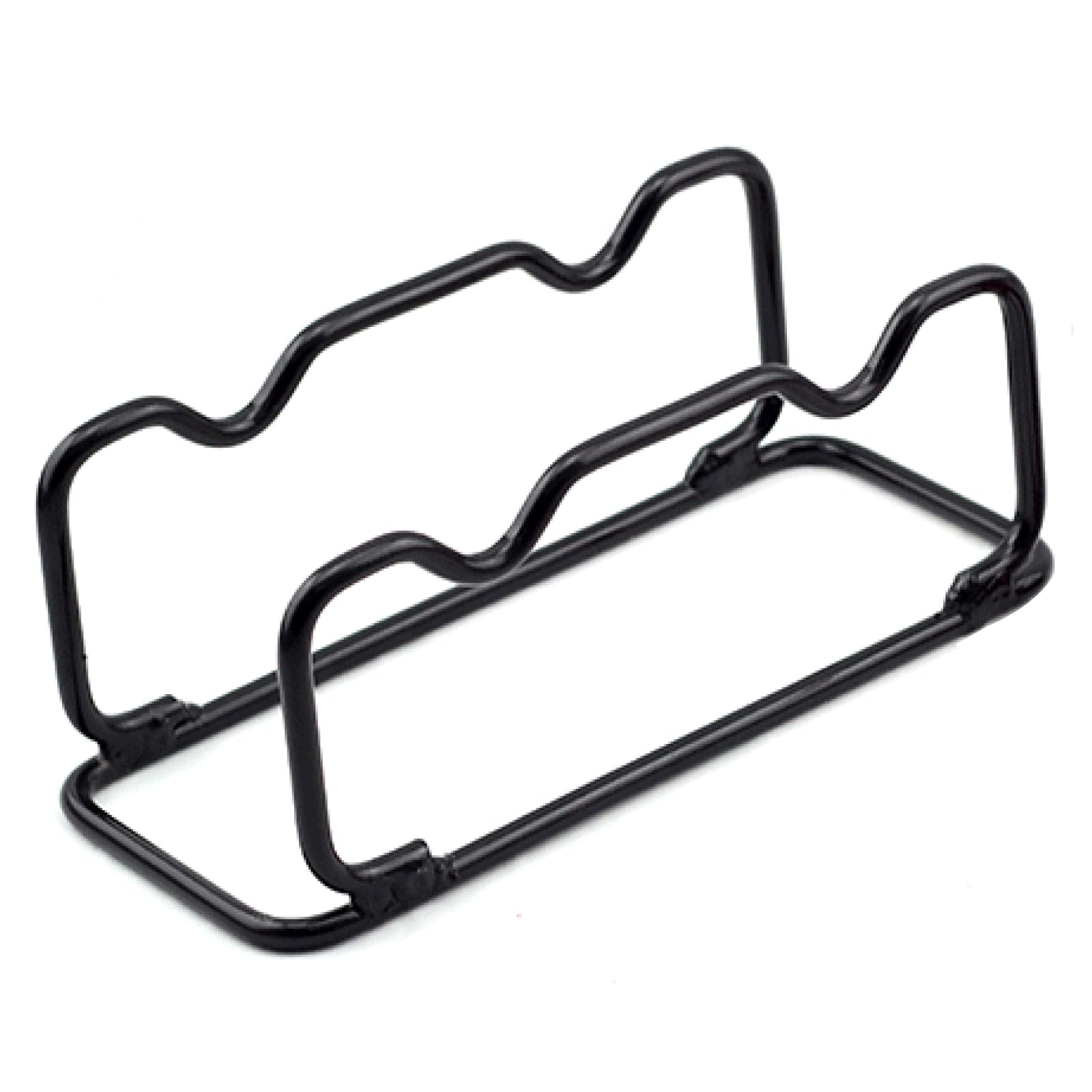 nijimomo Dumbbell Rack, Holds 2 Dumbbells, Dumbbell Stand, Dumbbell Holder, Compact, for Iron Dumbbells (Black, 32cm)