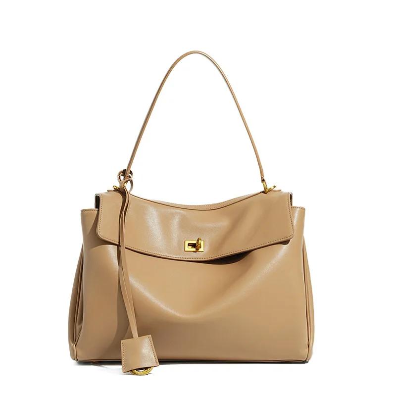 Nieuwe Rodeobag Crossbody Leren Tote Bag Dames Tas Grote Capaciteit Premium Onderarmtas