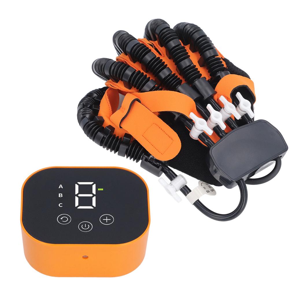 Rehabilitationsroboterhandschuh für die rechte Hand, Schlaganfall-Erholungshandschuh, Fingerflexibilitäts-Krafttrainer