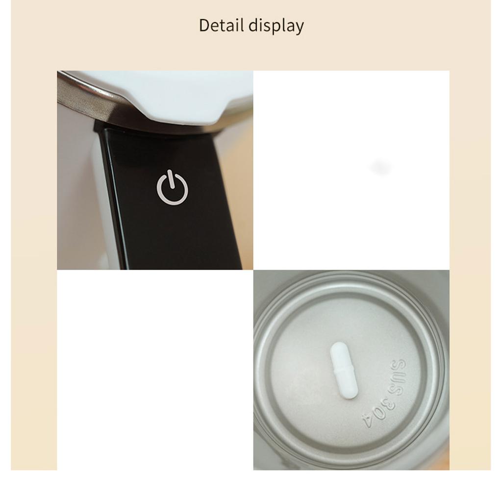 Intelligent Temperature Measurement Magnetic Automatic Stirring Cup Electric Portable Coffee Cup Milkshake Cup Fitness Protein Shake Powder Cup
