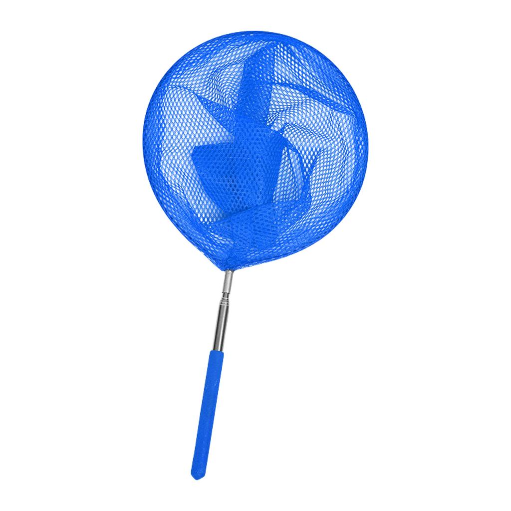 Kids Fishing Net Telescopic Stainless Handle Fish Landing Net for Safe Catching Freshwater Saltwater Fishing Equipment