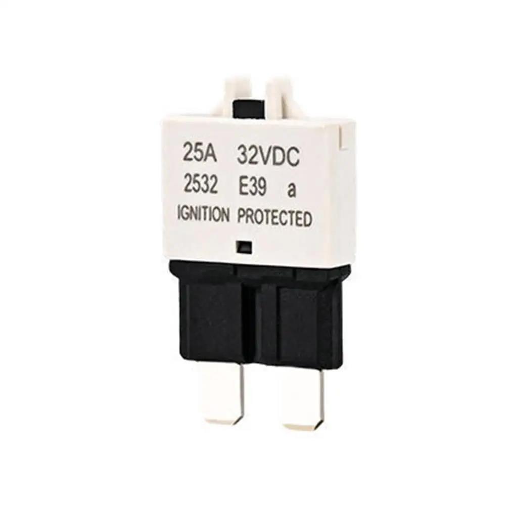 32V Overload Protector3A,6A,25A,30A,20A,15A,10A,8A,7.5A,5A Automotive Fuse Circuit Breaker for Jeep Truck Vessels E8R7 Circuit Breaker 6