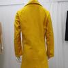 Women's Solid Color Lapel Mid-length Button Imitation Woolen Coat Spring Furry Outerwear Type 2024 Autumn Winter Plus Size New Faux Fur Coat