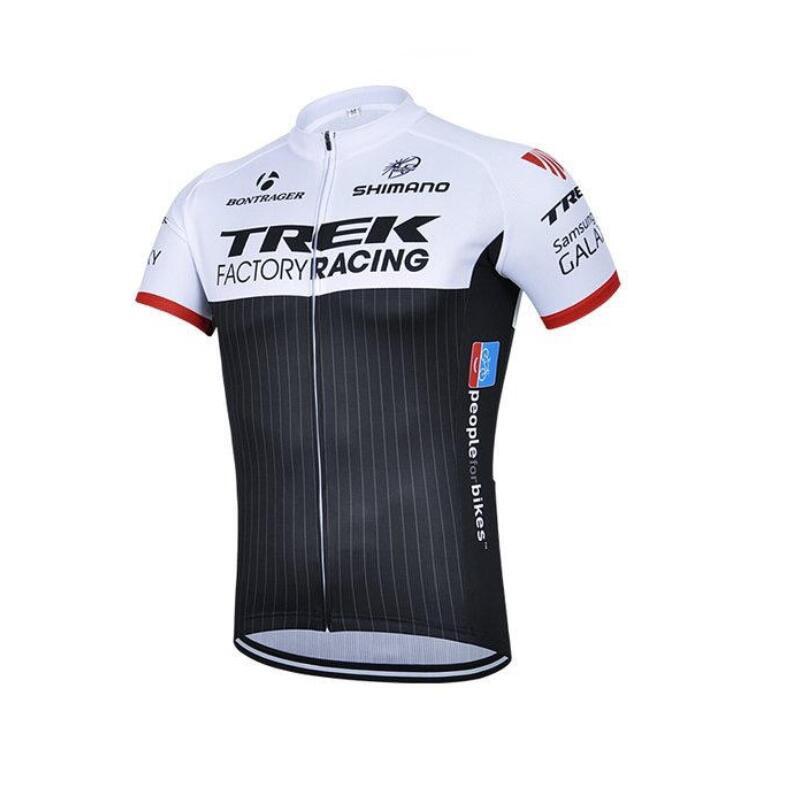 Nuevo conjunto de maillot y culotte de ciclismo para hombre TREK traje de competición camiseta de manga corta verano deporte transpirable maillot de bicicleta