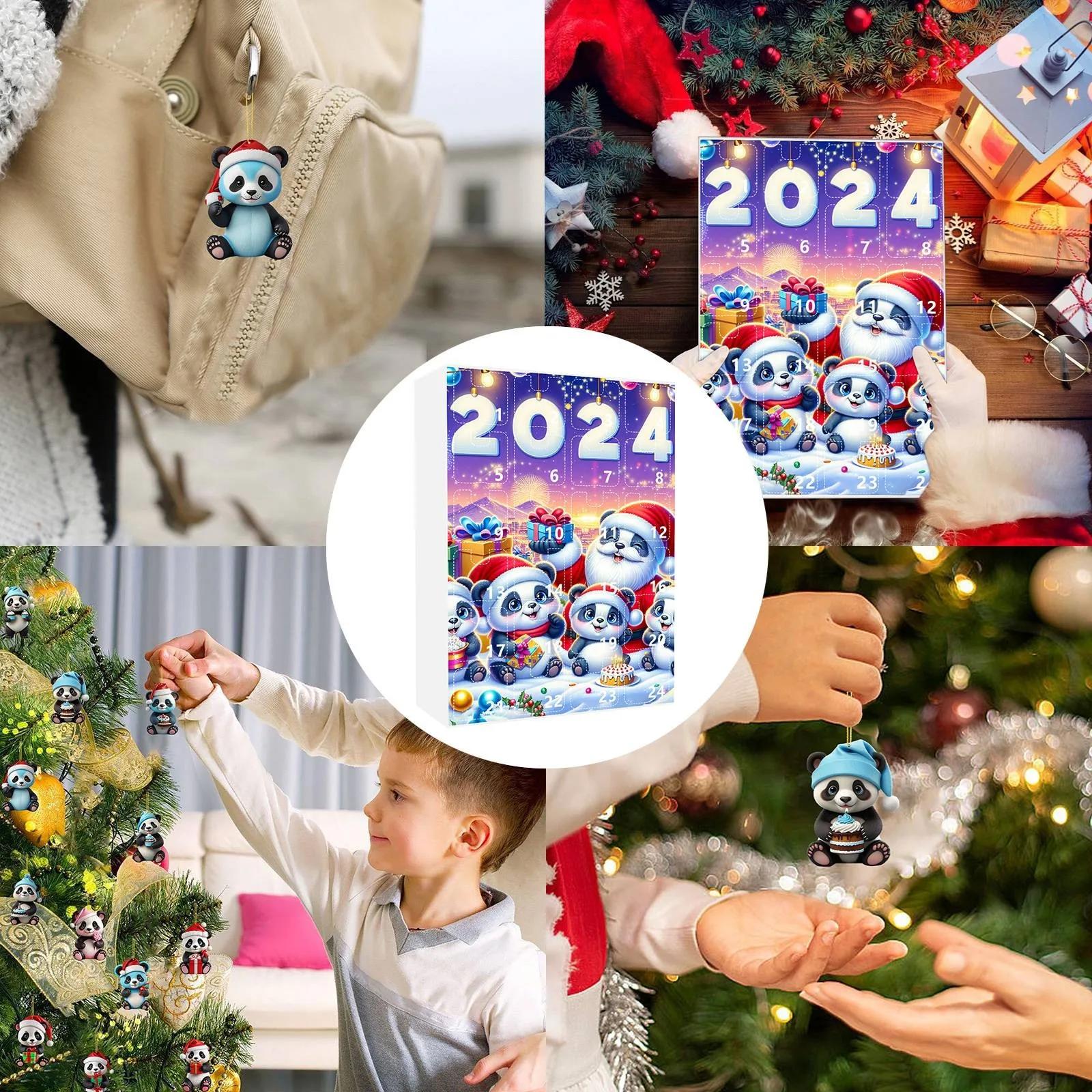 Календарь обратного отсчета до Адвента 2024 года «Панда» — фото 4