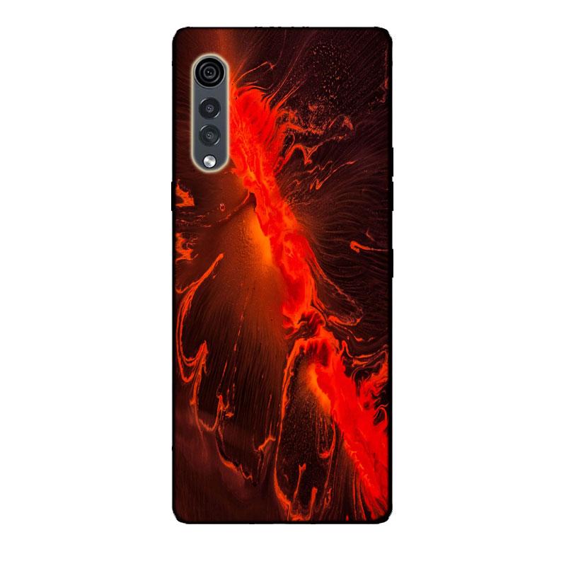 Etui do LG Velvet Czarny Zderzak Silikonowe TPU Miękkie Pokrowiec na Telefon Do LG Velvet 5G LM-G900 Etui Kreskówka Funda Do Etui LG Velvet