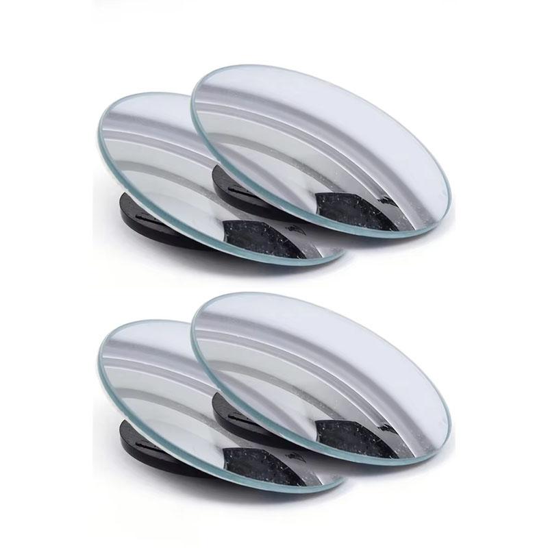 Adjustable Small Round Car Reverse Auxiliary Rearview Convex Mirror Car Blind Spot Rear View Mirror Wide Angle 360 Degree Mirror