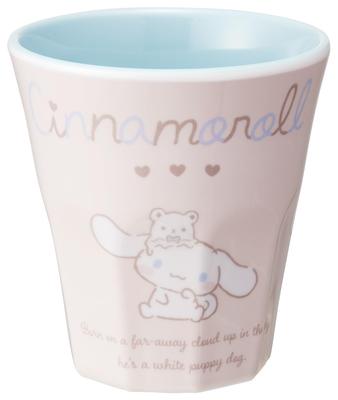 Skater Tumbler, 270ml, Melamine, Children's, Unbreakable, Sanrio, Cinnamoroll, Natural, MTB2
