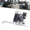 PCIe X1 4 Port Firewire 6Pin Expansion Card PCIE 1394 Chipset Adapter PCIE 1X to 1394 Expansion Card For Desktop PC