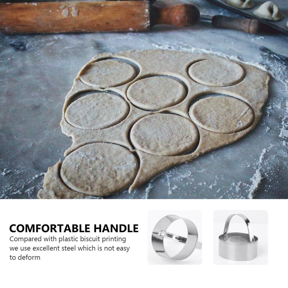 Circle Biscuit Cutter Stainless Steel 3 Pieces